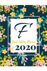 Goal Setting Planner for 2020