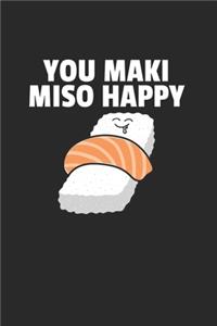 Sushi Notizbuch
