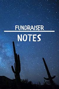Fundraiser Notes