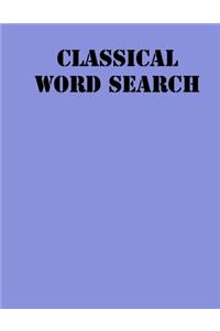 Classical Word Search