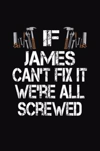 If James Can't Fix We're All Screwed