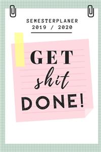 Semester Planer 2019 / 2020