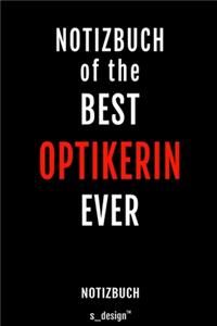 Notizbuch für Optiker / Optikerin