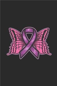 Butterfly Pink Ribbon
