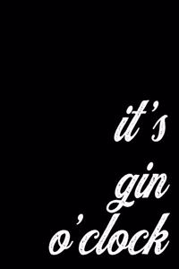 2020 Monthly and Weekly Planner Cool Gift for Flairtenders - It's Gin O'Clock