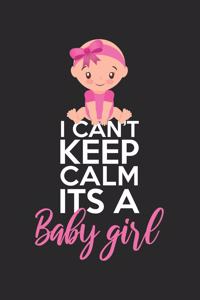 I can't keep calm, it's a baby girl
