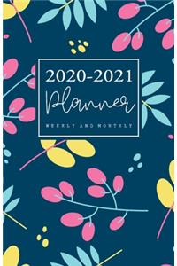 2020-2021 Weekly And Monthly Planner