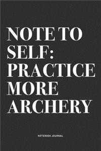 Note To Self