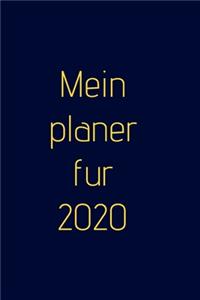 Mein Planer für 2020