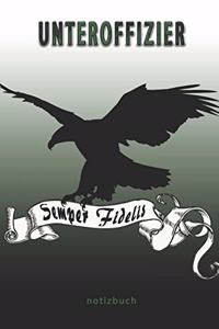 Unteroffizier Semper Fidelis - Notizbuch