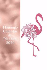Flamingo Calendar & Planner 2020