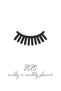2020 Weekly And Monthly Planner