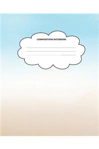 Beach Composition Notebook