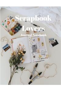 Scrapbook Lovers Journal Notebook