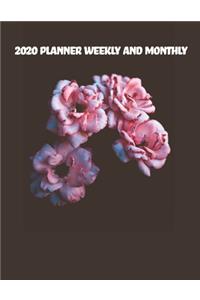 2020 Planner Weekly and Monthly