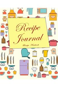 Recipe Journal Recipe Notebook