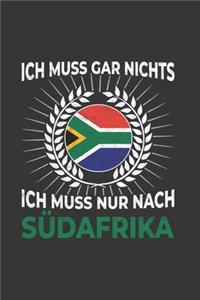 Südafrika Notizbuch