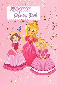 PRINCESSES Coloring Book