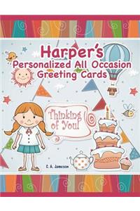 Harper's Personalized All Occasion Greeting Cards