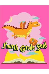Fourth Grade Fun Dragon Notebook