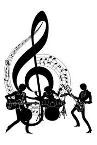 Blank Sheet Music Paper Notebook