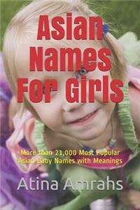 Asian Names For Girls