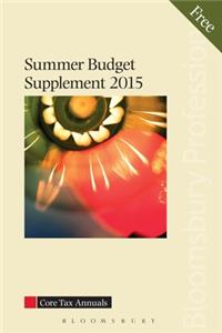 Summer Budget Supplement 2015