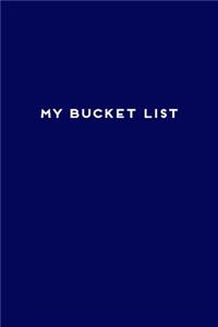 My Bucket List