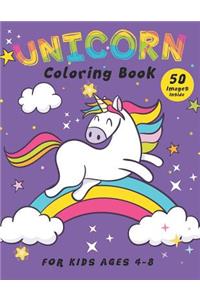 Unicorn Coloring Book