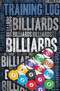 Billiards Training Log and Diary