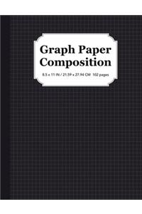 Graph Paper Composition Notebook