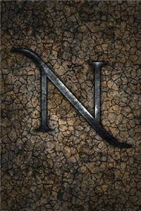 Monogram N Any Day Planner Notebook