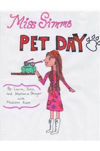 Miss Simms Pet Day