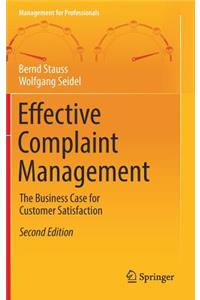 Effective Complaint Management