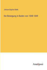 Bewegung in Baden von 1848-1849