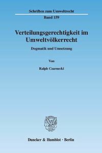 Verteilungsgerechtigkeit Im Umweltvolkerrecht