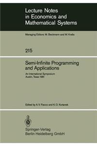 Semi-Infinite Programming and Applications