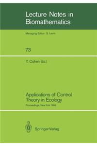 Applications of Control Theory in Ecology