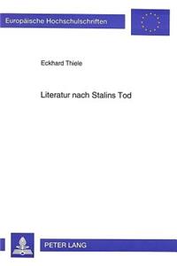 Literatur Nach Stalins Tod