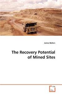 Recovery Potential of Mined Sites