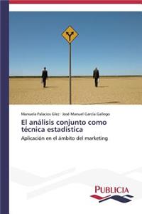 análisis conjunto como técnica estadística
