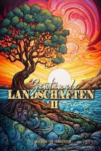 Zentangle Landscapes Coloring Book for Adults 2