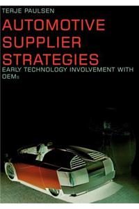 Automotive Supplier Strategies