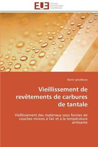 Vieillissement de revêtements de carbures de tantale