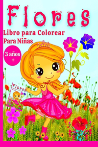 Libro de Colorear de Flores para Niñas