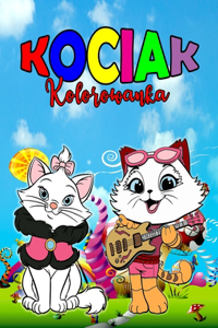 Kociak Kolorowanka