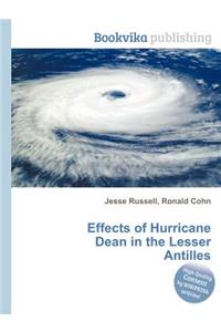 Effects of Hurricane Dean in the Lesser Antilles