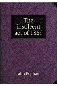The Insolvent Act of 1869