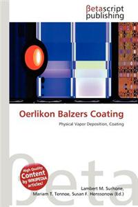 Oerlikon Balzers Coating