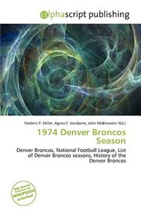 1974 Denver Broncos Season